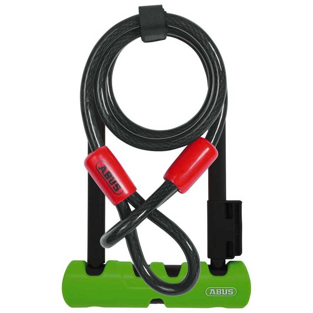 Antivol Abus Ultra Mini 410150hb180 Avec Support Sh34 Et Cable En Acier Cobra 10120
