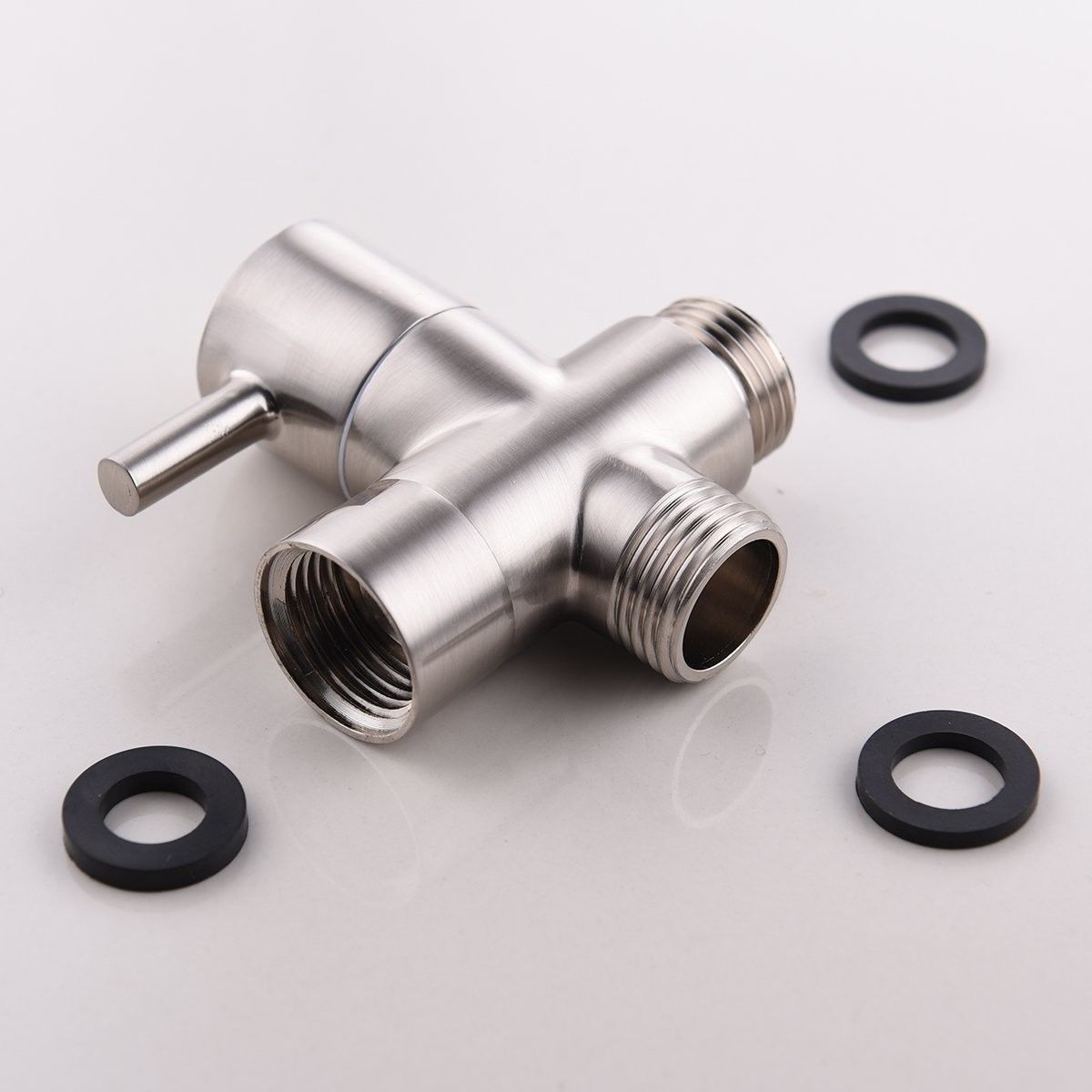 Bidet Tecmolog Acier Inoxydable Nickel Brosse Installation Suspendue Douchette Wc