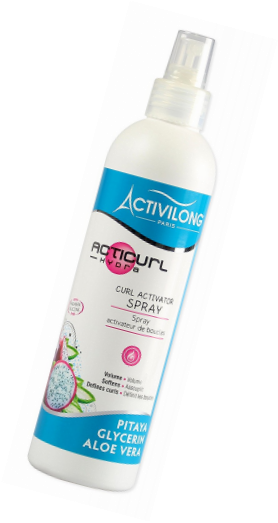 Activilong Acticurl Hydra Spray Activateur De Boucles Pitaya Glycerin Aloe Vera 
