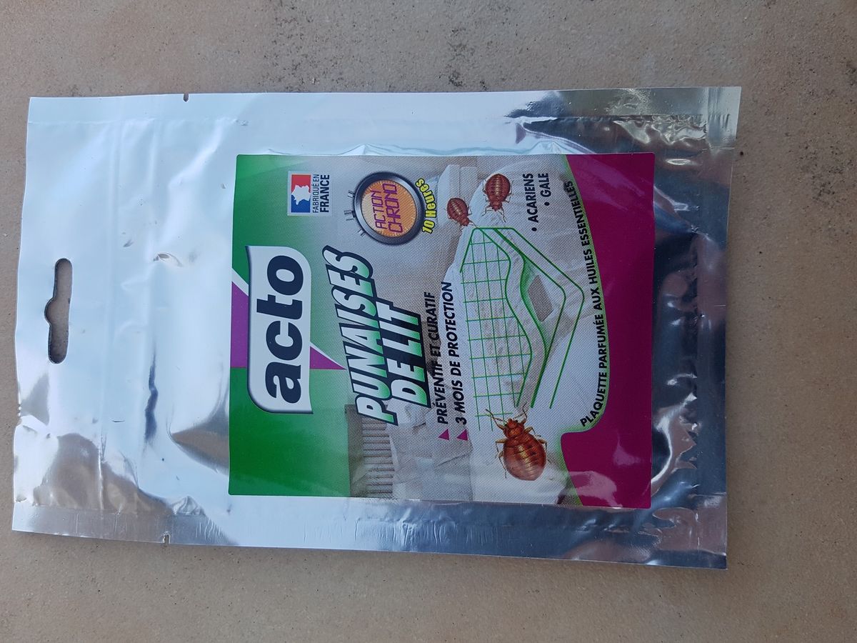 Diffuseur antipunaises ACTO, 1 plaquette 34 g