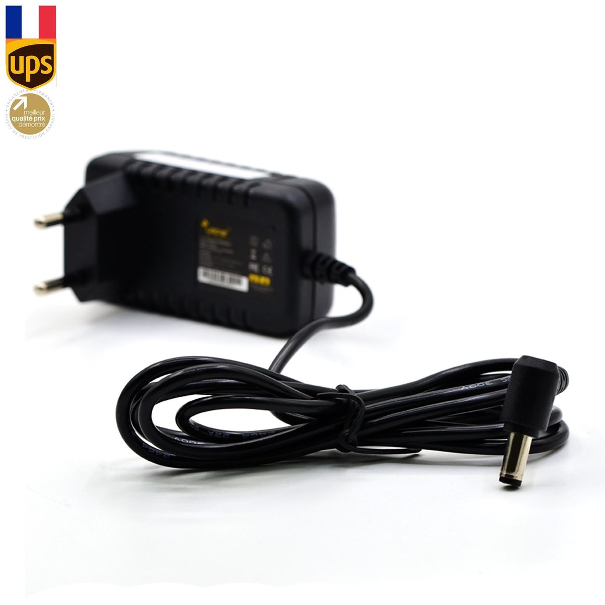 Adaptateur Chargeur 9V 1A 1000mA 9W de LEICKE pour Arduino Uno REV 3, routeurs, 