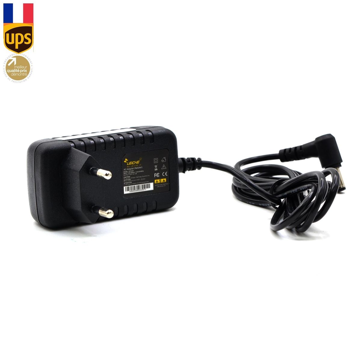 Chargeur 9v 1a 9w 55×21mm Compatible Arduino Uno Imprimante Scanner Routeur Pedale Basse Led Et Accessoires