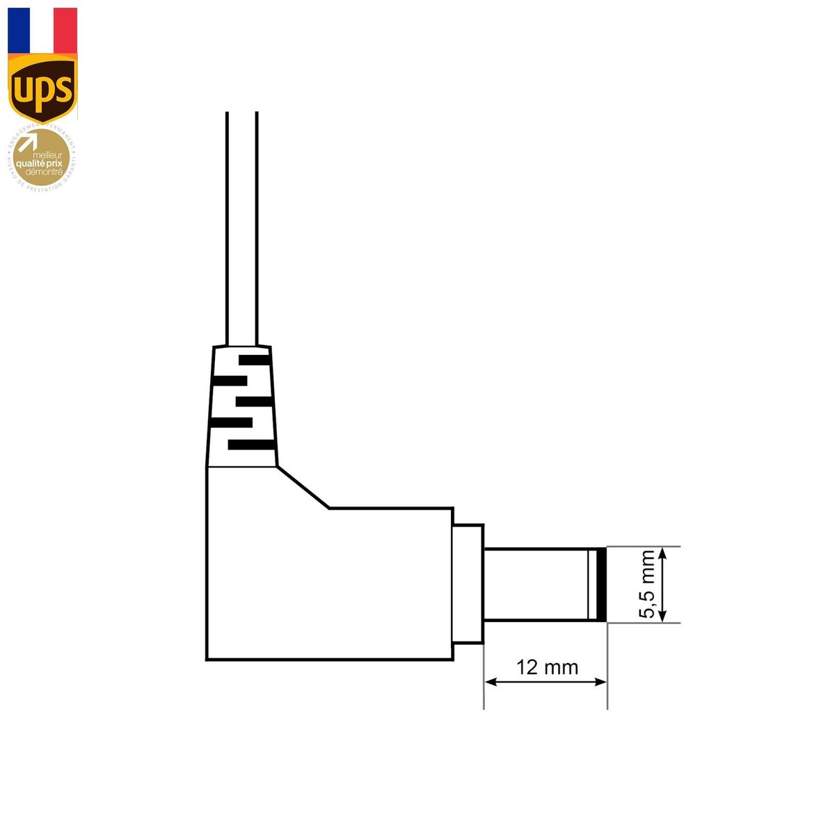 Chargeur 9v 1a 9w 55×21mm Compatible Arduino Uno Imprimante Scanner Routeur Pedale Basse Led Et Accessoires