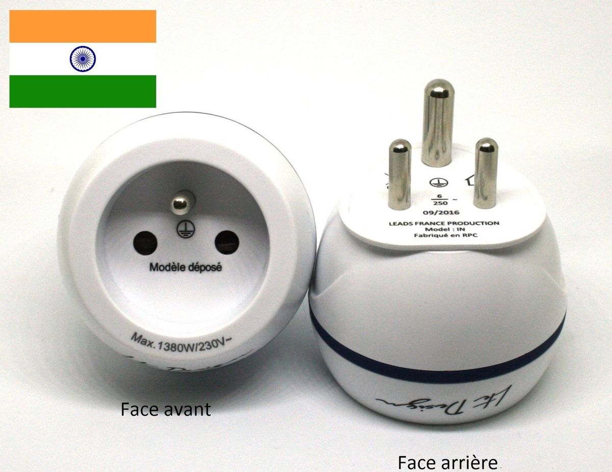 Adaptateur France Vers Inde