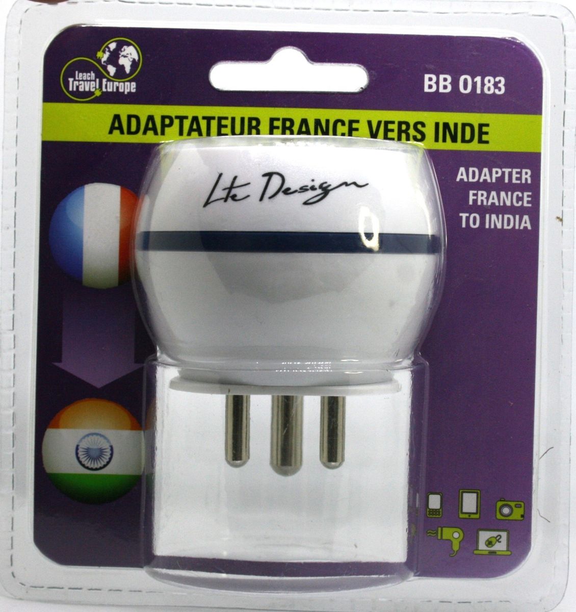 Adaptateur France Vers Inde