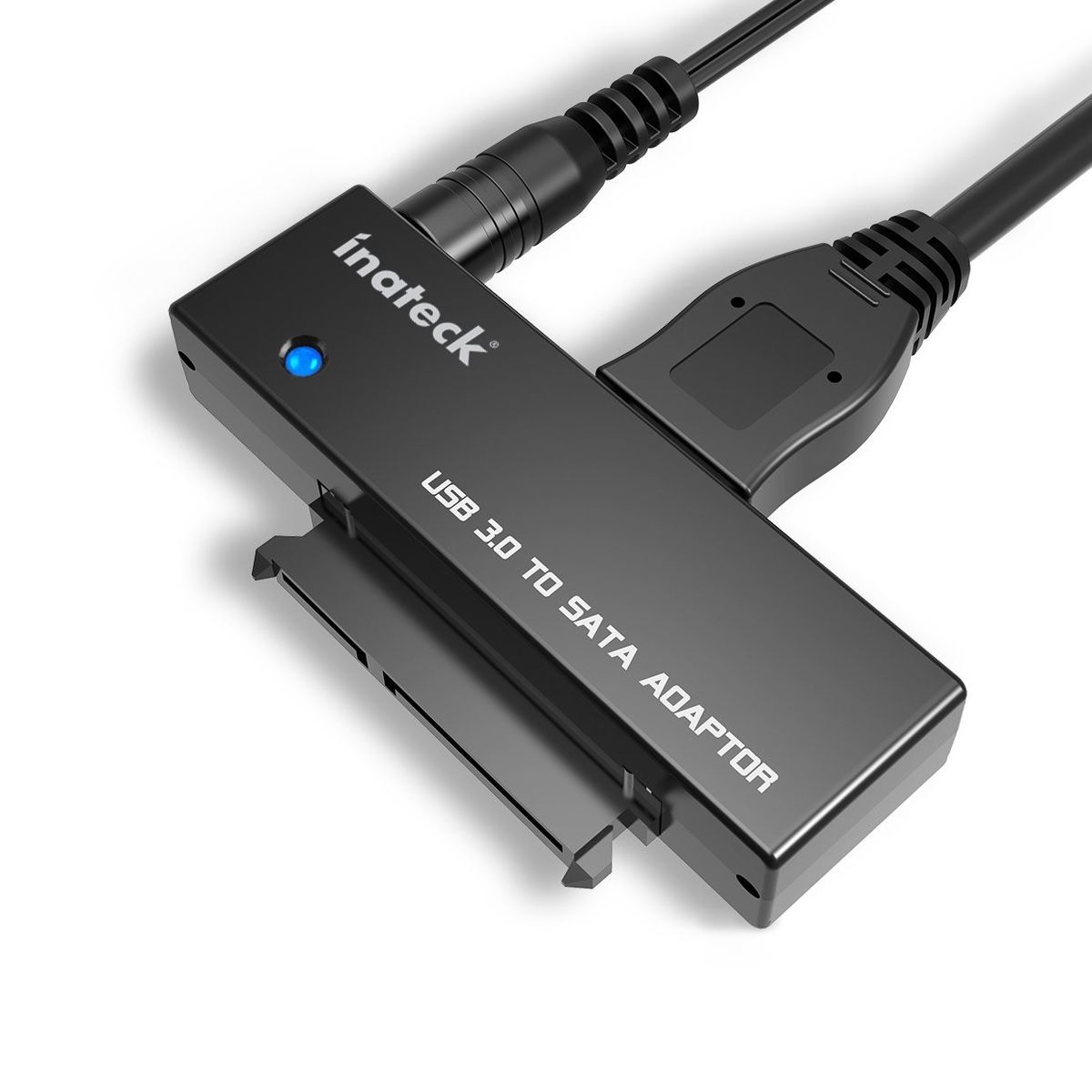 Adaptateur Usb 30 Vers Sata Pour Disque Dur 2535 Inateck Convertisseur Avec Alimentation Externe