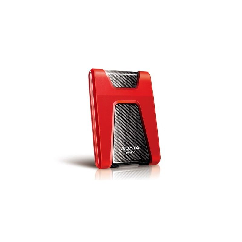 Adata Dashdrive Durable Hd650 1000go Rouge Disque Dur Externe