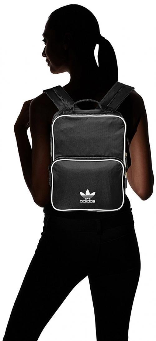 Sac A Dos - Adidas Originals - Bp Cl Moyen Adicolor - Bleu - 23 X 31 X 12 Cm - Compartiment Zippe