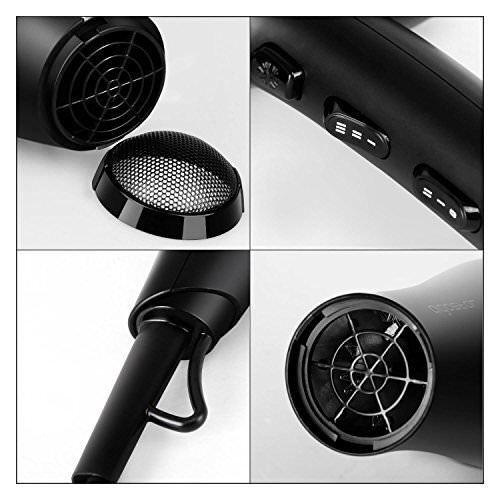 Aigostar Monique 32hie Seche Cheveux Professionnel Ionique Avec Diffuseur 2400 W Option Air Froid Design Exclusif