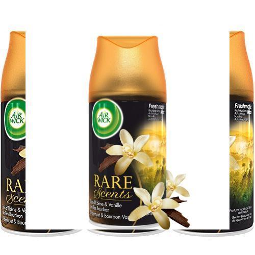 Air Wick Desodorisant Maison Recharge Freshmatic Bois Vanille 250ml