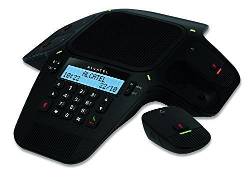 Telephone Pour Conference Sans Fil Atlinks Alcatel Conference 1800 Ce Avec 4 Microphones Detachables Dect Noir