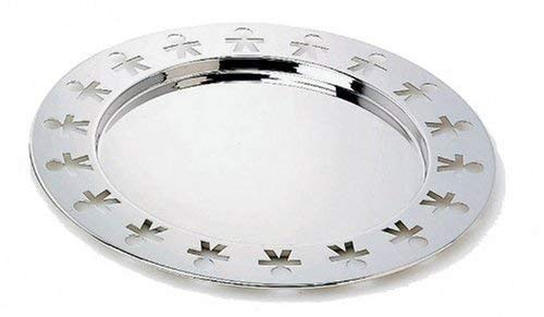 Girotondo - Plateau Rond - inox/poli/inox/Ø 40cm