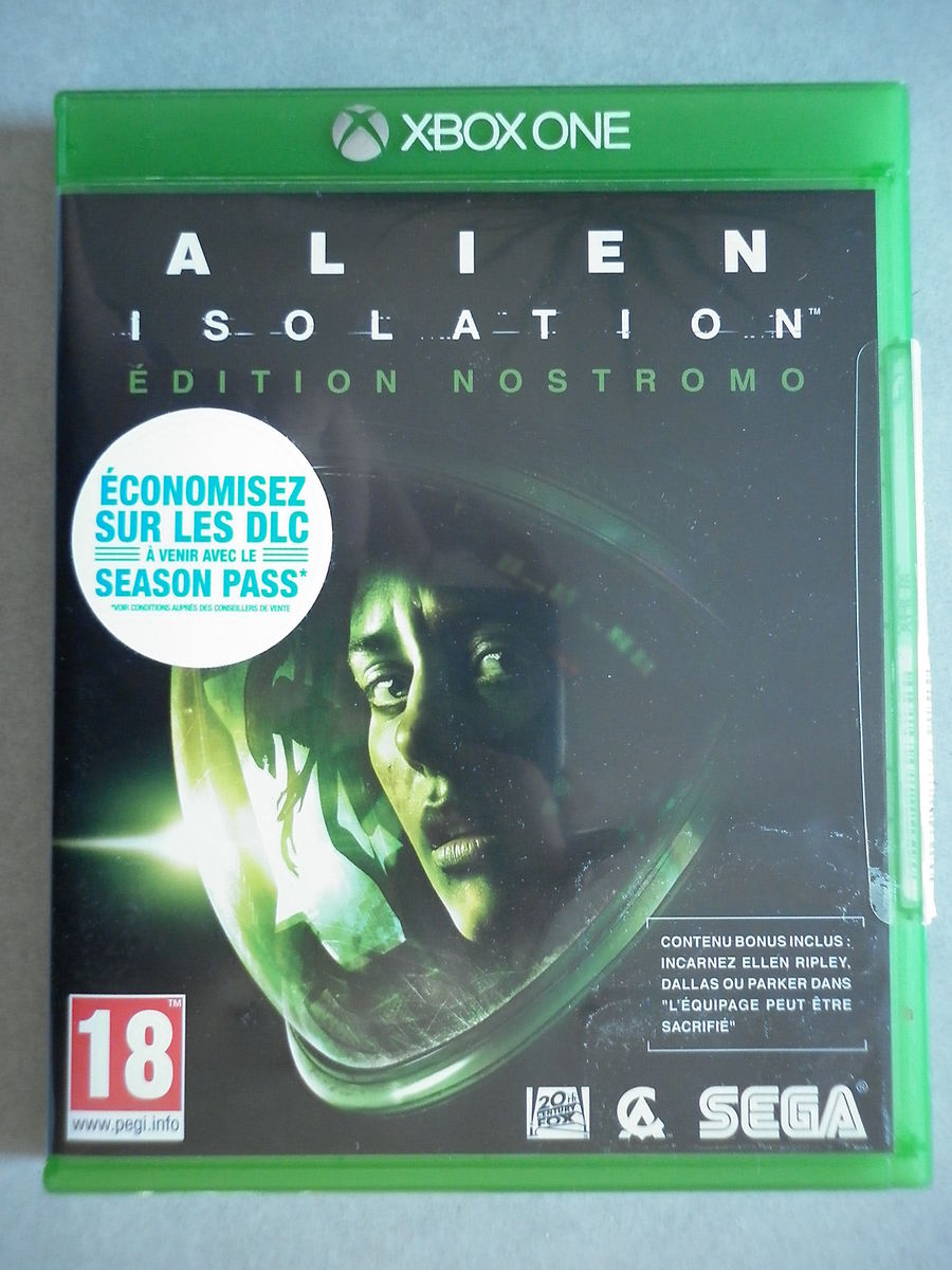 Jeu Xbox One Alien Isolation Xbox One