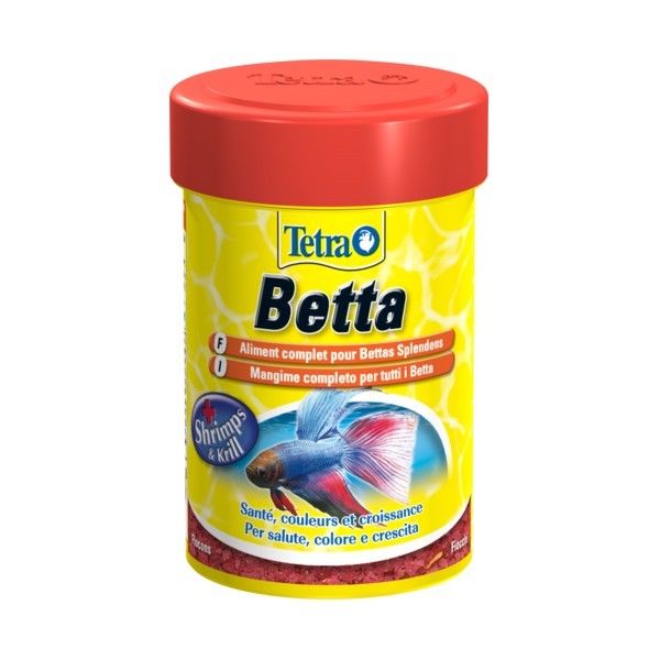 Aliment Complet Betta pour Poissons Combattants - Tetra - 85ml