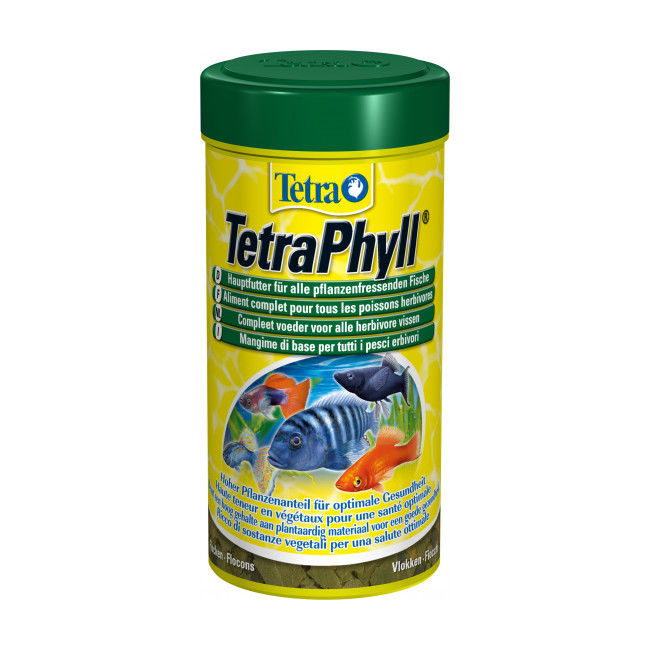 Alimentation Tetra Phyll 250 Ml Pour Poissons
