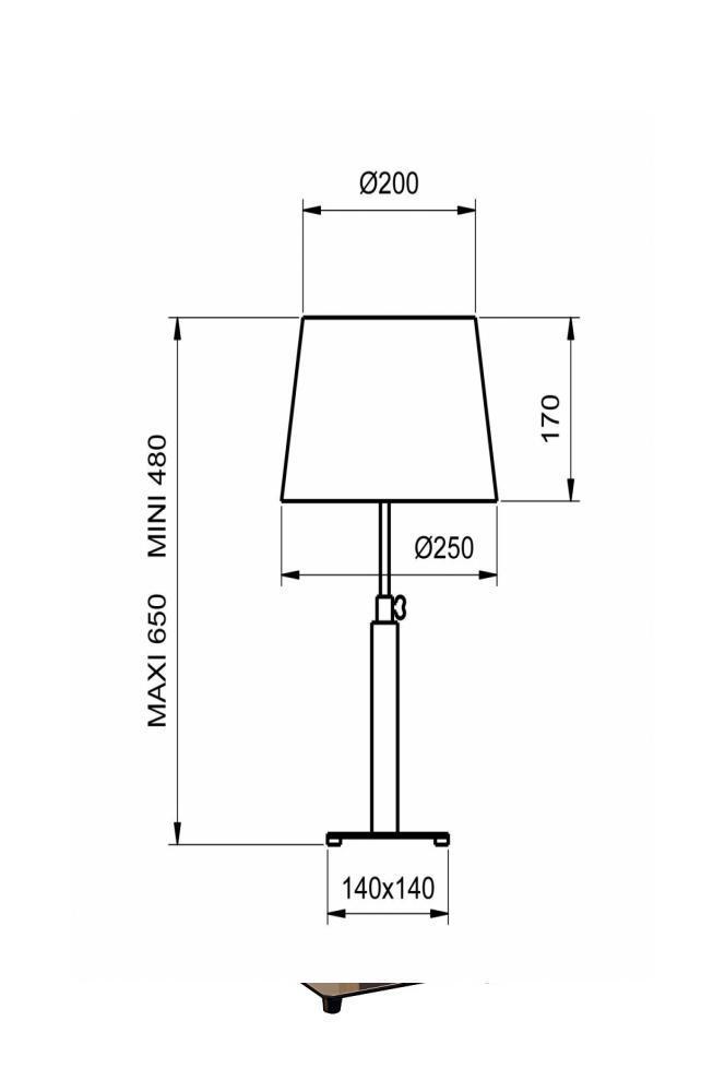 Camif Lampe A Poser Quatro Up Chene Gris