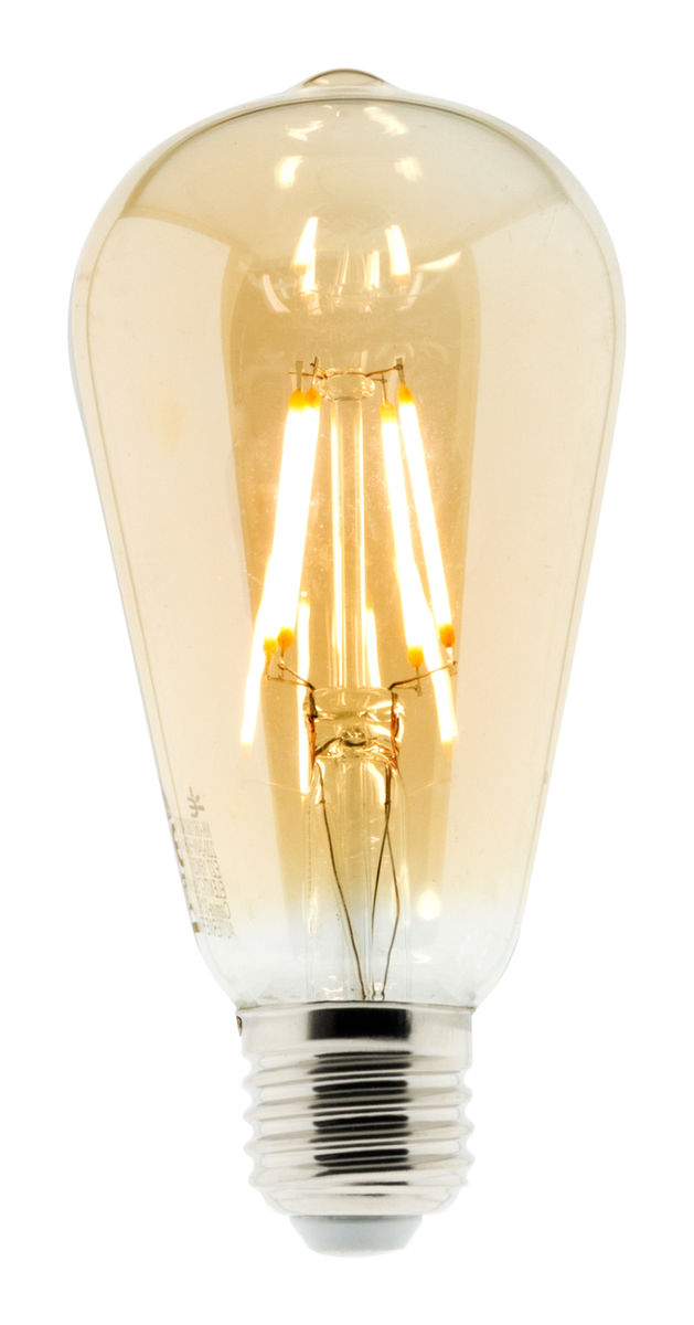Ampoule Deco Filament Led Ambree 4w E27 Elexity