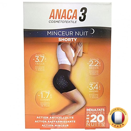 Anaca 3 - Shorty Minceur Nuit - Aminciss...