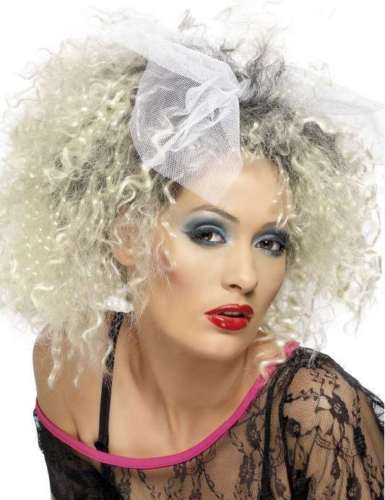 Perruque Madone Blonde Annees 80 Pour Femme Smiffys
