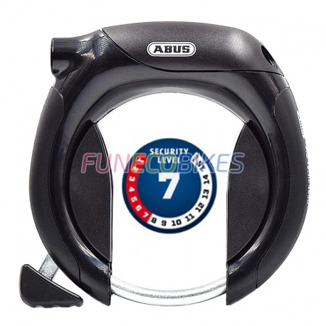 Antivol De Cadre Pour Velo - Abus - Pro Tectic 4960 Lh Nkr - Acier Cemente - 85 Mm - Noir