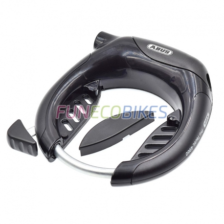 Antivol De Cadre Pour Velo - Abus - Pro Tectic 4960 Lh Nkr - Acier Cemente - 85 Mm - Noir
