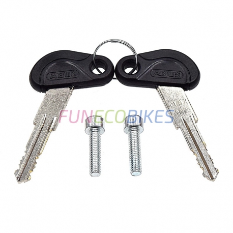 Antivol De Cadre Pour Velo - Abus - Pro Tectic 4960 Lh Nkr - Acier Cemente - 85 Mm - Noir
