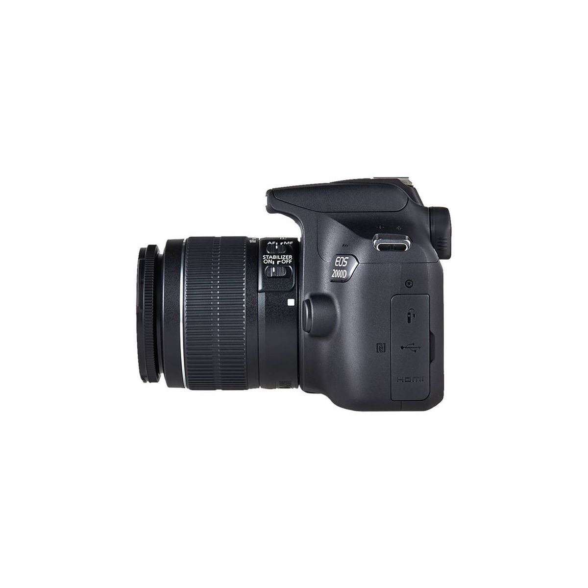 Canon Eos 2000d Appareil Photo Numerique Reflex 24.1 Mp Aps-c 1080p - 30 Pi-s 3x Zoom Optique Objectif Ef-s 18-55 Mm Is Stm?