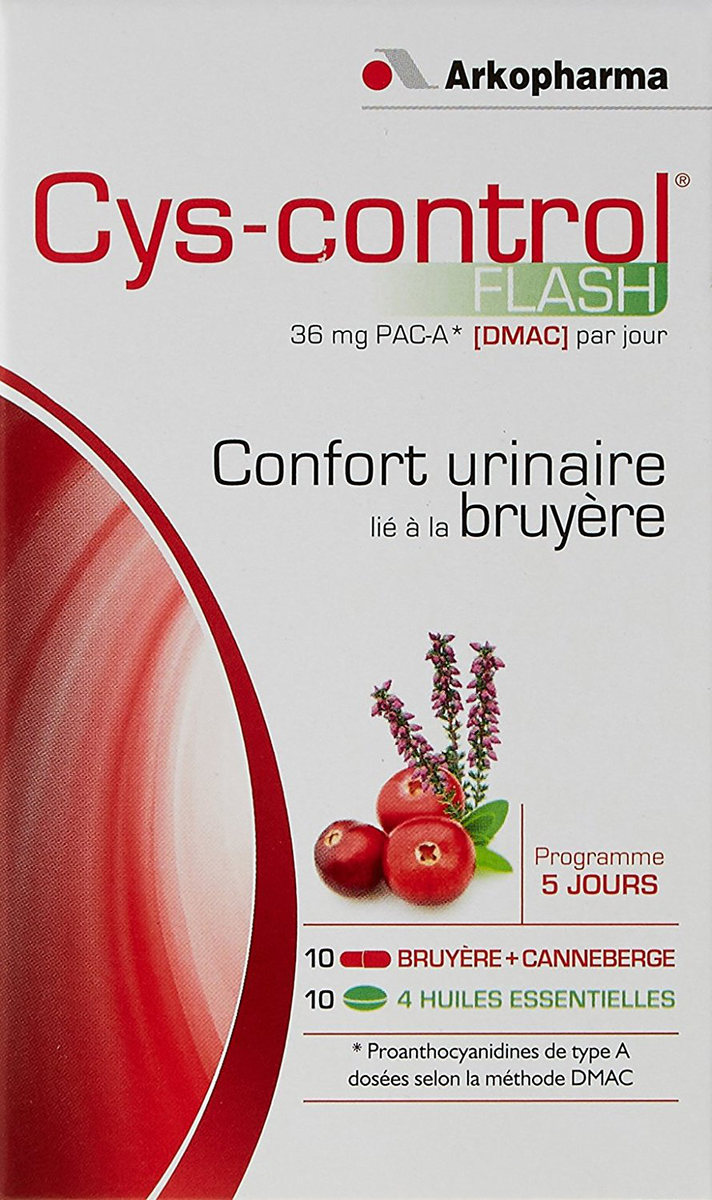 Arkopharma Cys-control Flash 20 Gelules