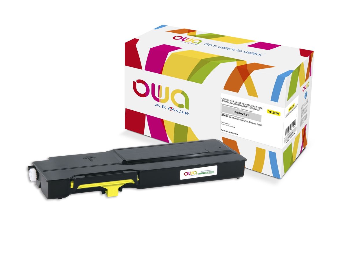 Owa Xerox 106r02231 Toner RemanufacturÃ© Jaune