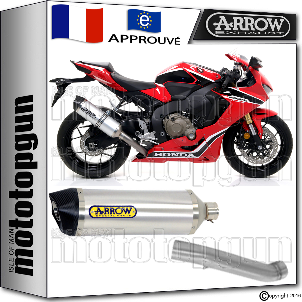 Silencieux Arrow Race-tech Alu Embout Carbone Alu