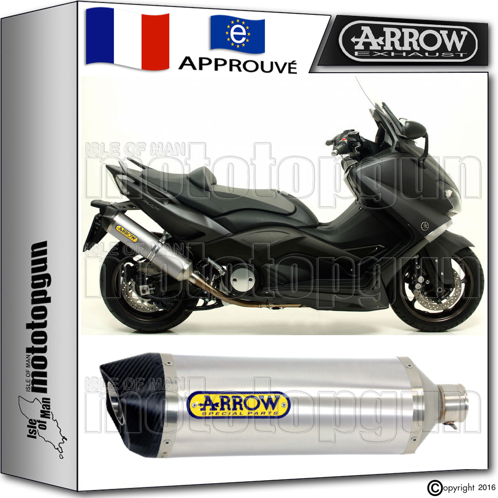 Silencieux Arrow Race-tech Alu Embout Carbone Alu