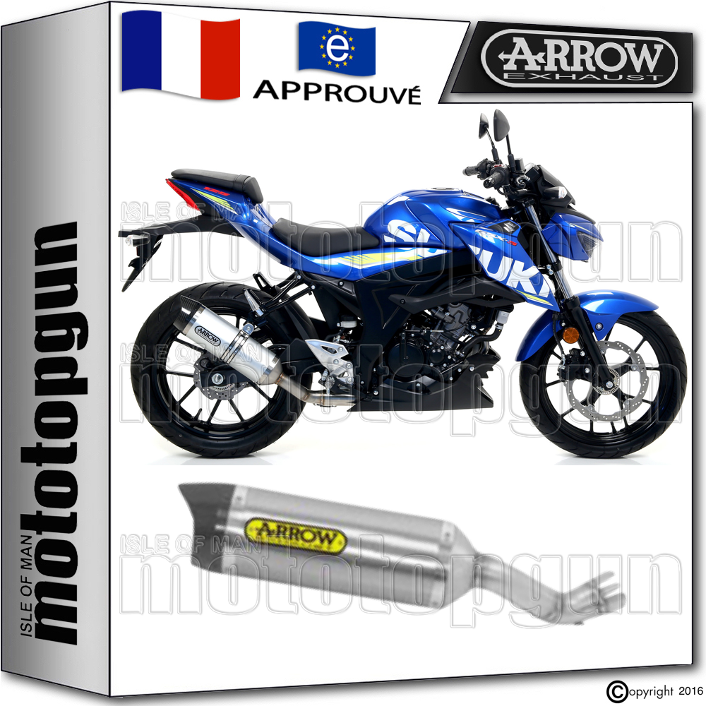 Silencieux Arrow Thunder Titane Racing Titane