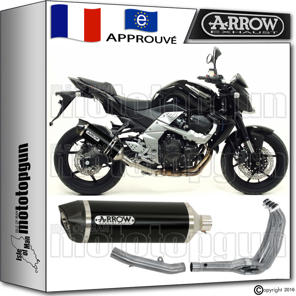 Silencieux Arrow Alu Dark Race-tech Embout Carbone Alu Dark