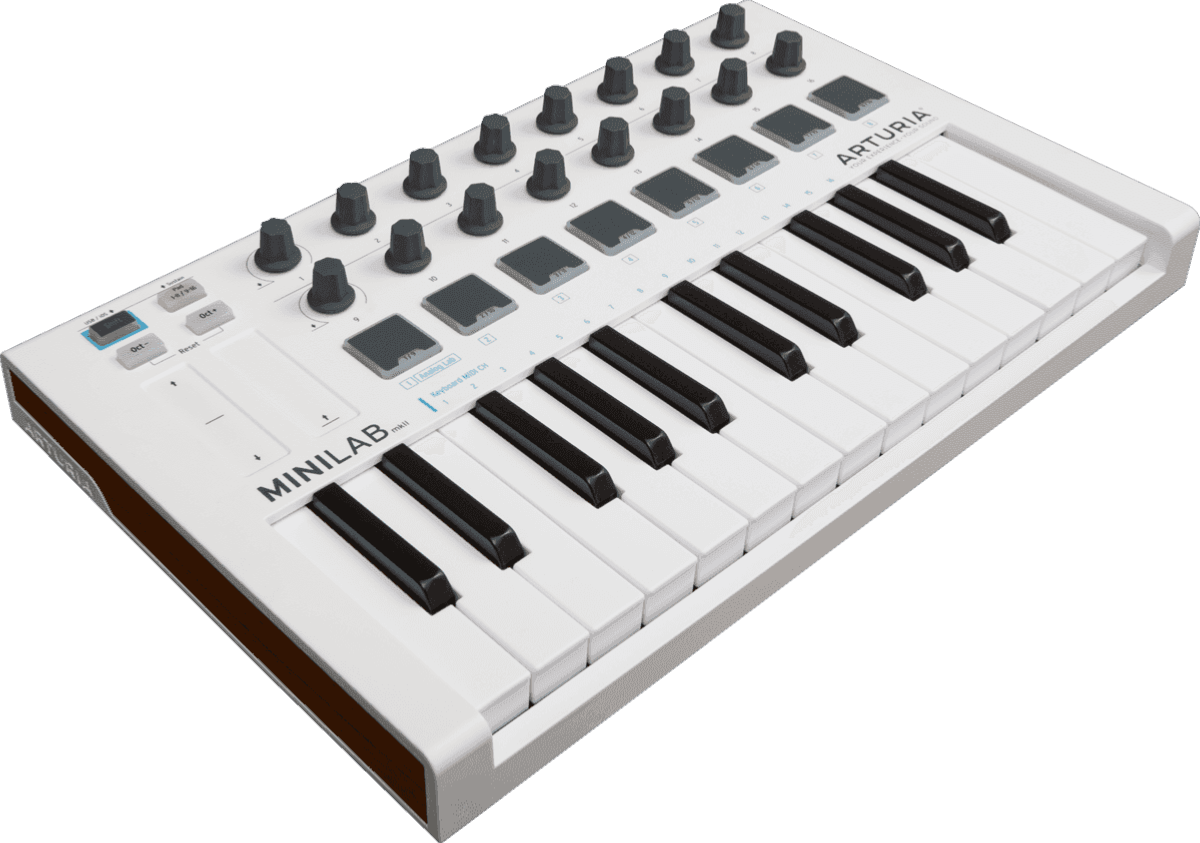 Arturia - MiniLab MkII - Clavier 25 notes USB + 8 pads