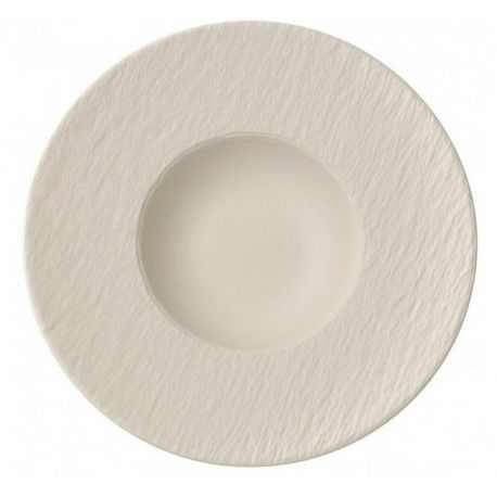 Assiette a pates Manufacture Rock blanc, Villeroy et Boch