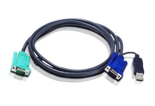 Aten Kvm Cable Usb Pc To Hd Switch 1.2m 2l-5201u