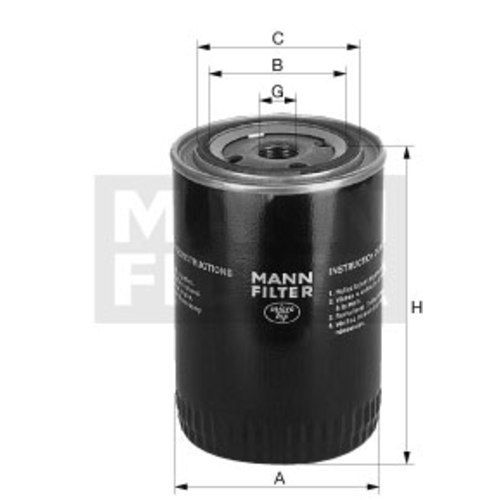 10x Mann-filter Filtre À Huile Filtre À Huile W 1140/11 Filtre À Huile