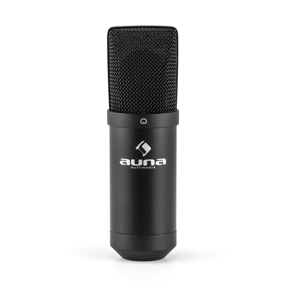 Auna Mic-900b-ledmicrophone A Condensateur Usb Studio -noir