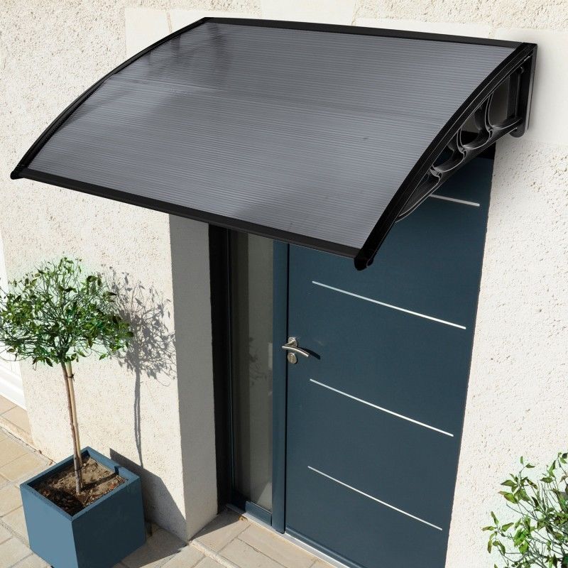Idmarket Auvent De Porte Marquise Daccueil 80 X 120 Cm Teinte