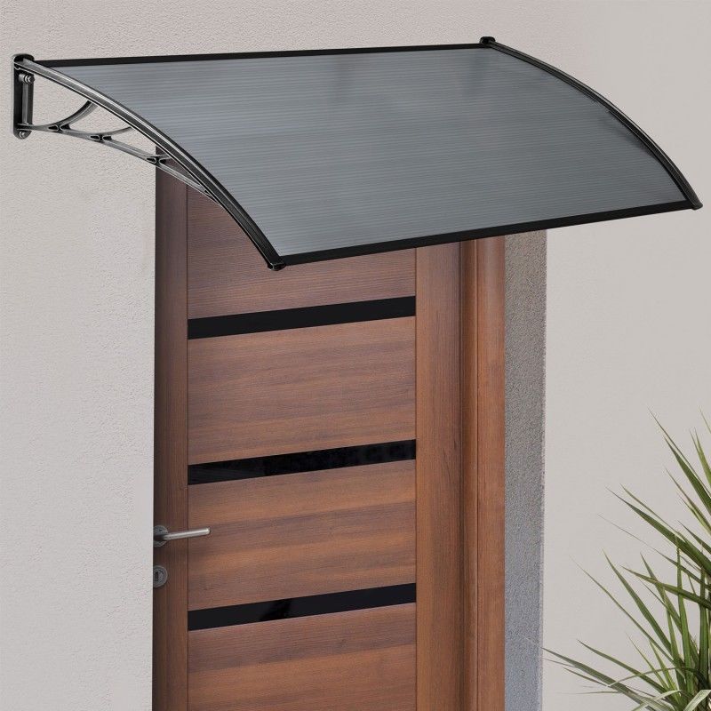 Idmarket Auvent De Porte Marquise Daccueil 80 X 120 Cm Teinte