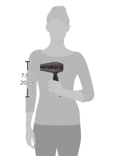 Seche Cheveux Babyliss Pro Bab5510e Voyage Bi Voltage 120 240v 2 Vitesses Et Temperatures