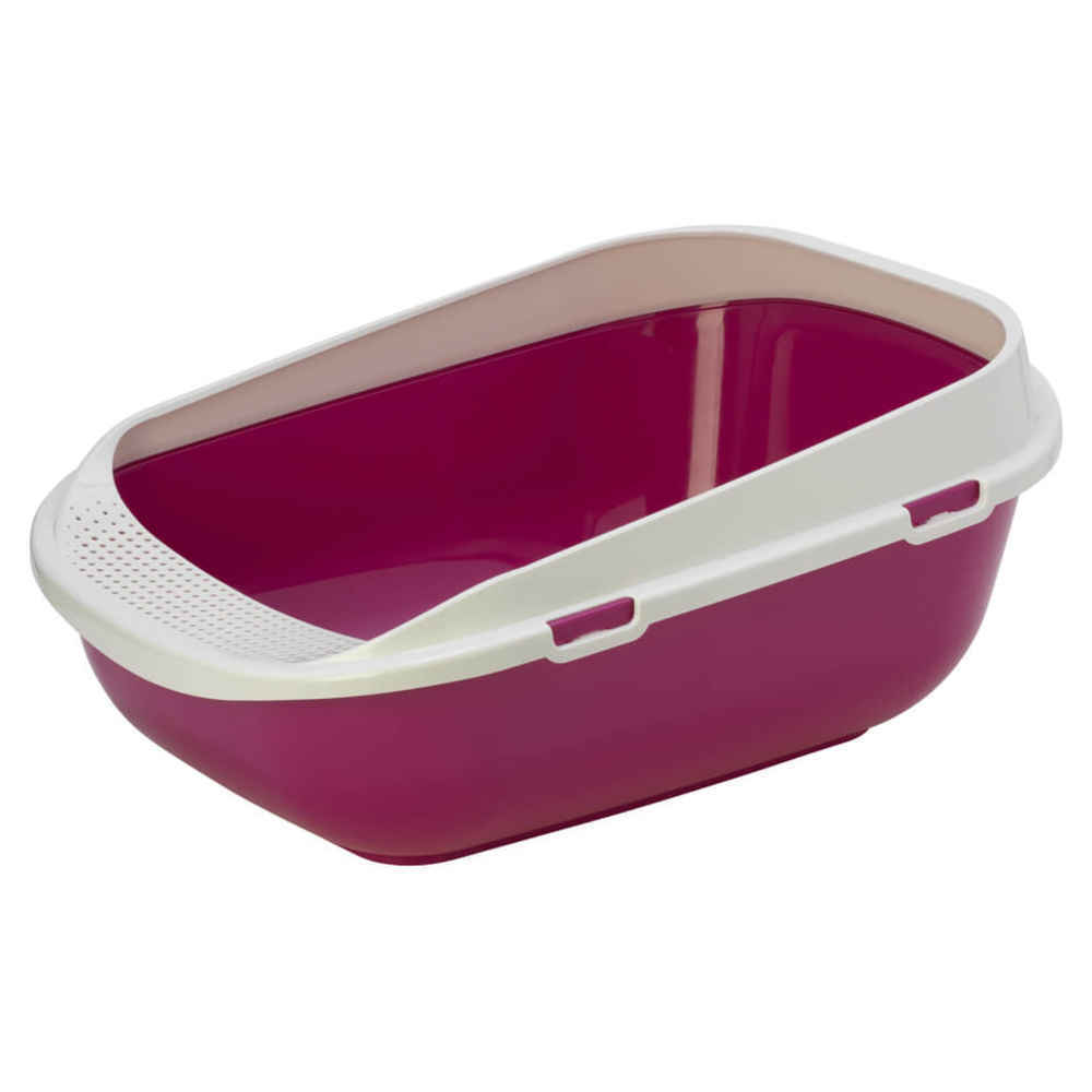 Bac A Litiere Megatray Pour Chat - Moderna - Fuschia
