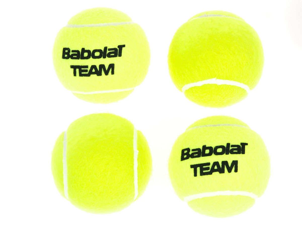 Babolat Balles De Tennis Team X4 - Noir