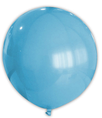 Ballon Geant Bleu Turquoise 80 Cm Taille Unique