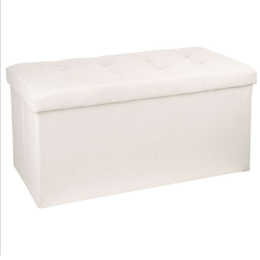 Pouf Pliable Double Atmosphera Lysandre Tissu Contemporain Design