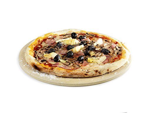 Plaque Pizza - Barbecook - Ø 36 Cm - Argile Refractaire - Naturel