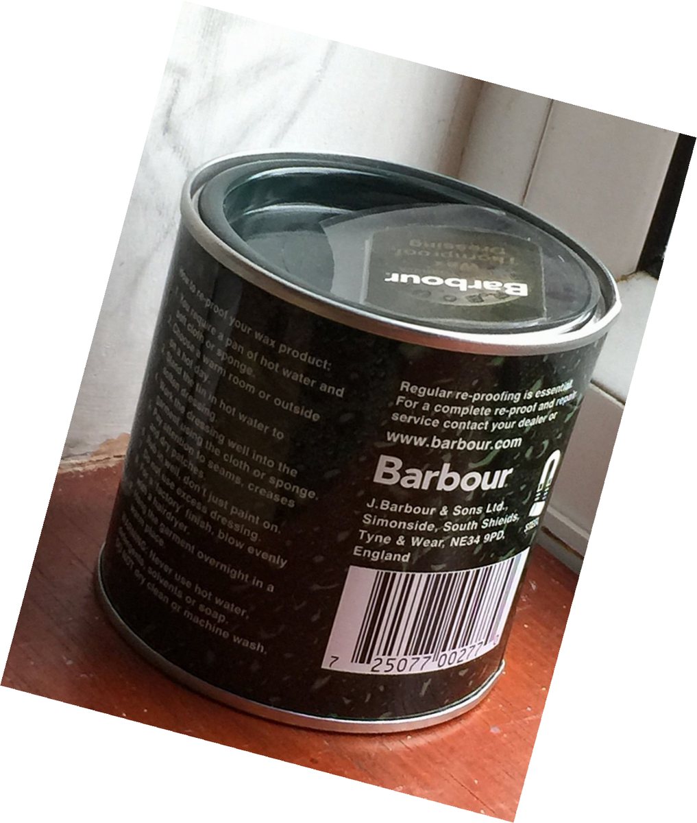 Barbour Etui En Cire Thronproof Chambre Pour Vetementsveste Impermeable 
