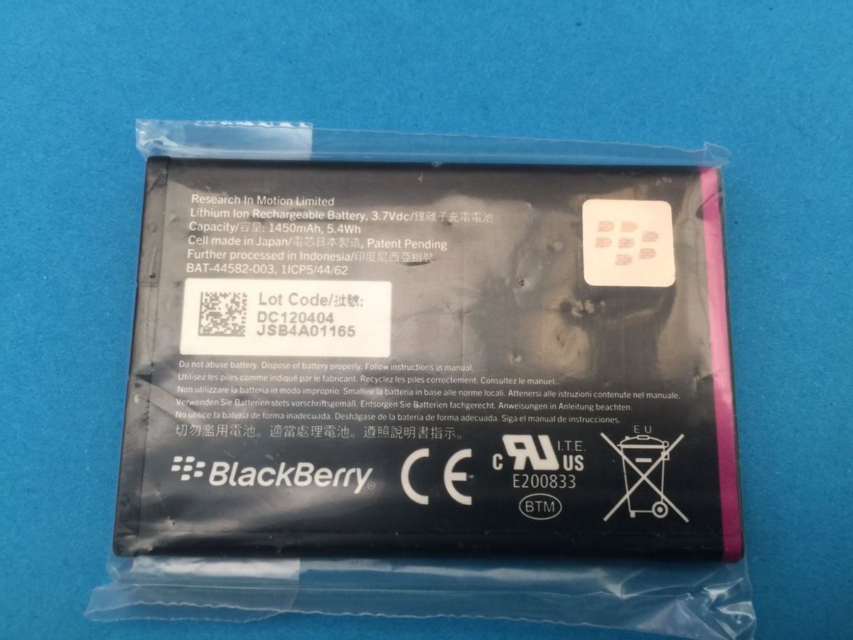 Genuine Battery Blackberry Js1 9720 Curve 9220 9310 9315 9320 Batterie Originale
