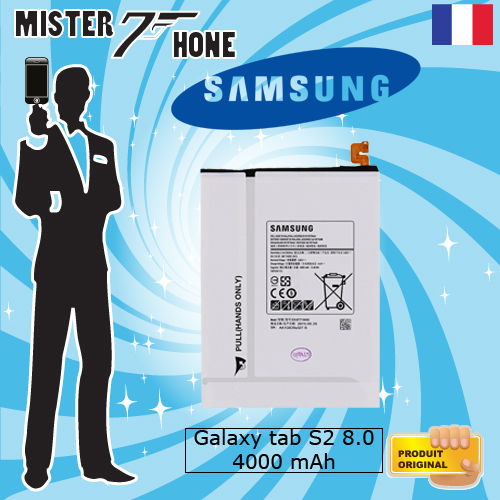 Batterie Samsung Galaxy Tab S2 8.0 4000mah D'origine Samsung Eb-bt710abe