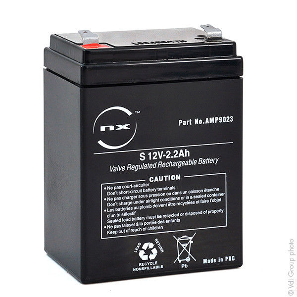 Nx - Batterie Plomb Agm S 12v-2.2ah 12v 2.2ah T...